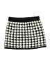 North Star Houndstooth Black Skirt Size 7 - 8 - photo 1