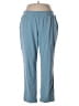 Style&Co Solid Blue Casual Pants Size XL - photo 1