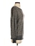 Joie 100% Cashmere Stripes Gray Cashmere Pullover Sweater Size S - photo 4