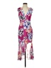 Milly 100% Polyester Print Pink Cocktail Dress Size 2 - photo 1