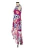 Milly 100% Polyester Print Pink Cocktail Dress Size 2 - photo 5