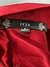 iris 100% Polyester Burgundy Formal Skirt Size S - photo 4
