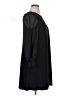 MSK Solid Black Casual Dress Size 1X - photo 4