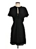 Universal Thread 100% Polyester Solid Black Casual Dress Size XS - photo 1