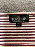 Topshop Burgundy Long Sleeve Top Size 6 - photo 7