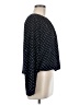 Tommy Hilfiger 100% Polyester Polka Dots Black Long Sleeve Blouse Size M - photo 4