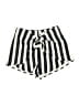 Zaful Stripes Ivory Shorts Size 4 - photo 1