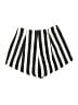 Zaful Stripes Ivory Shorts Size 4 - photo 2