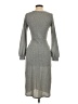 Mi ami Houndstooth Gray Casual Dress Size XS - photo 2