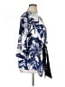 Zara Basic Blue 3/4 Sleeve Blouse Size XL - photo 4