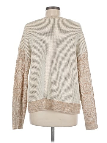 Hem & Thread Pullover Sweater (view 2)