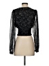 Wilfred 100% Polyester Black Long Sleeve Blouse Size S - photo 2