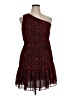 MICHAEL Michael Kors Paisley Red Cocktail Dress Size 14 - photo 1