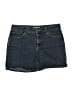 St. John's Bay Blue Denim Shorts Size 10 - photo 1