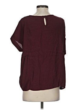 Madewell Cuffed-Sleeve Shirred Top (view 2)