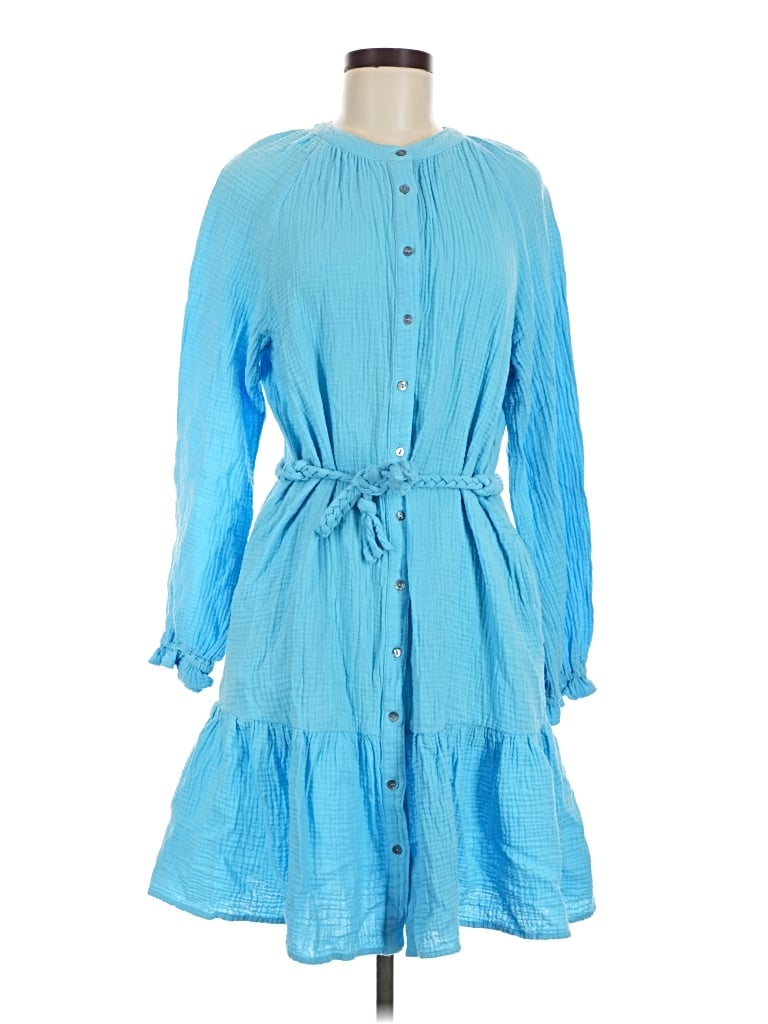 Pre-owned Magaschoni Casual Dress In Blue