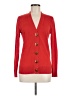 Tory Burch 100% Cotton Red Cardigan Size M - photo 1