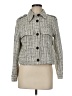 Zara Houndstooth Ivory Jacket Size M - photo 1