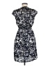 H&M 100% Polyester Print Blue Cocktail Dress Size 6 - photo 2