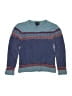 Oscar De La Renta 100% Virgin Wool Blue Wool Pullover Sweater Size 12 - photo 1