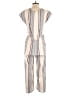 Left Coast by Dolan Stripes Ivory Jumpsuit Size S - photo 2
