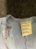 First Impressions 100% Cupro Print Blue Long Sleeve Outfit Size 0-3 mo - photo 3