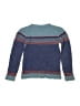 Oscar De La Renta 100% Virgin Wool Blue Wool Pullover Sweater Size 12 - photo 2