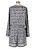 Ann Taylor LOFT Outlet 100% Polyester Paisley Blue Romper Size 12 - photo 2