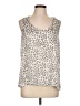 Three Eighty Two 100% Polyester Ivory Sleeveless Blouse Size L - photo 1