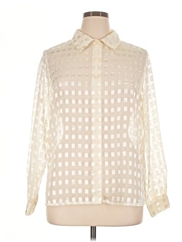 Basic Editions Long Sleeve Blouse (view 1)