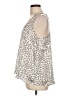 Three Eighty Two 100% Polyester Ivory Sleeveless Blouse Size L - photo 5