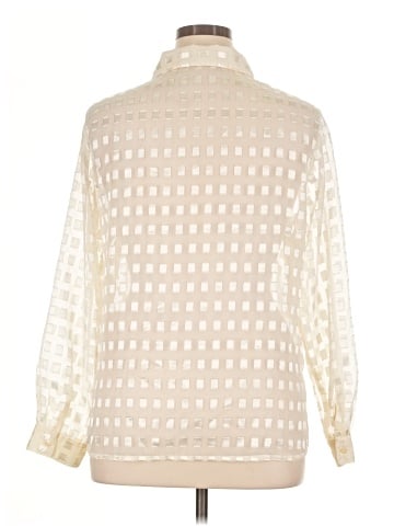 Basic Editions Long Sleeve Blouse (view 2)