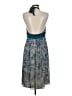BCBGMAXAZRIA Tropical Blue Cocktail Dress Size 8 - photo 2