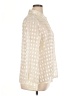 Basic Editions Ivory Long Sleeve Blouse Size XL - photo 4