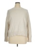 Everlane Solid Ivory Turtleneck Sweater Size XL - photo 1