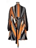 Unbranded Graphic Orange Casual Dress Size XL - photo 2