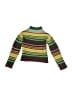 MISHA & PUFF 100% Wool Color Block Green Turtleneck Sweater Size 3 - photo 2