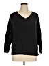 Lucky Brand Black Pullover Sweater Size XL - photo 1