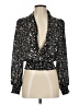 Heartloom 100% Polyester Black Long Sleeve Blouse Size S - photo 1