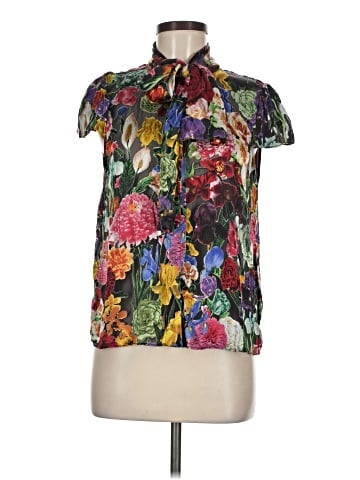 Alice + Olivia Short Sleeve Blouse (view 1)