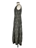 Studio 1 100% Polyester Animal Print Gray Casual Dress Size 8 - photo 5