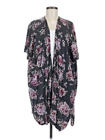 Blue Rain Kimono (view 1)