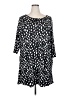 Bobeau Polka Dots Black Casual Dress Size 2X - photo 1