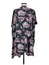 Blue Rain 100% Rayon Black Kimono Size M - photo 2