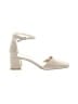 Pelle Moda 100% Leather Ivory Heels Size 10 - photo 1