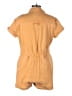 BDG 100% Cotton Solid Tan Romper Size L - photo 2