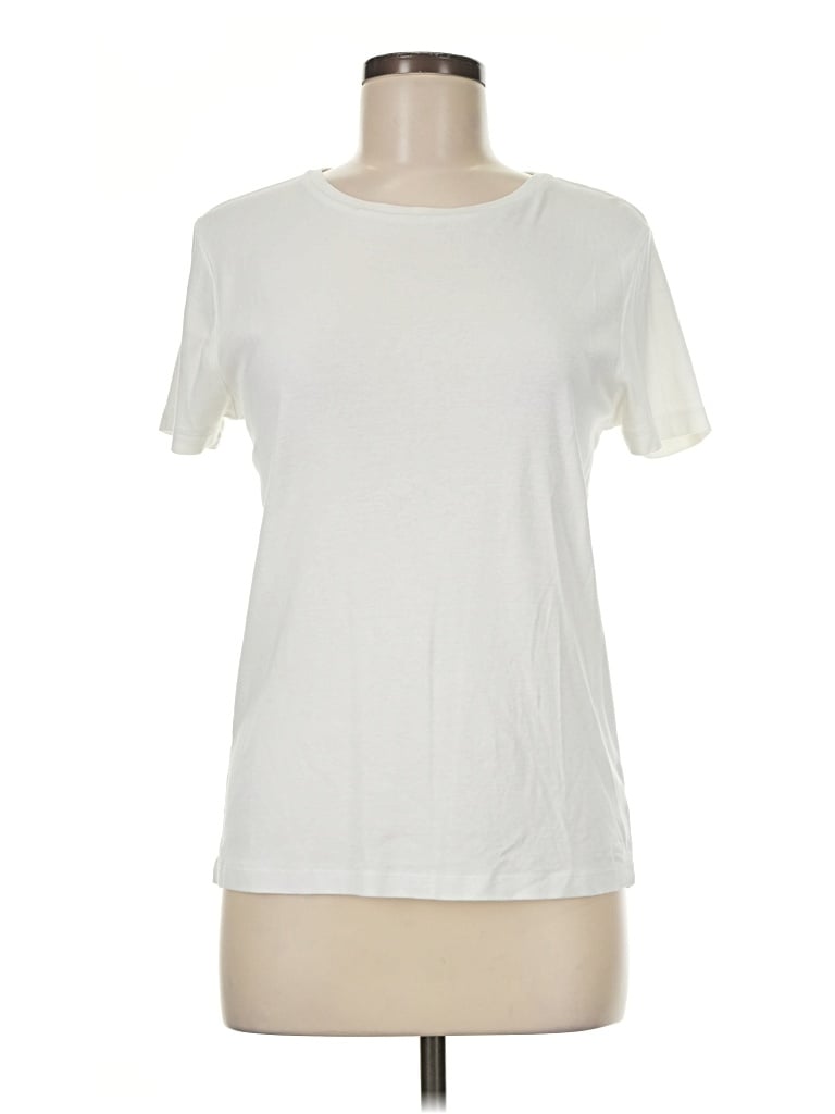Pre-owned Vineyard Vines Short Sleeve T-shirt In Ivory