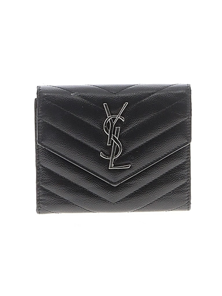 Saint Laurent Wallet: Black Bags