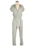 Jack by BB Dakota Solid Gray Jumpsuit Size M - photo 1