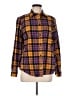L.L.Bean 100% Cotton Plaid Yellow Long Sleeve Button-Down Shirt Size M - photo 1